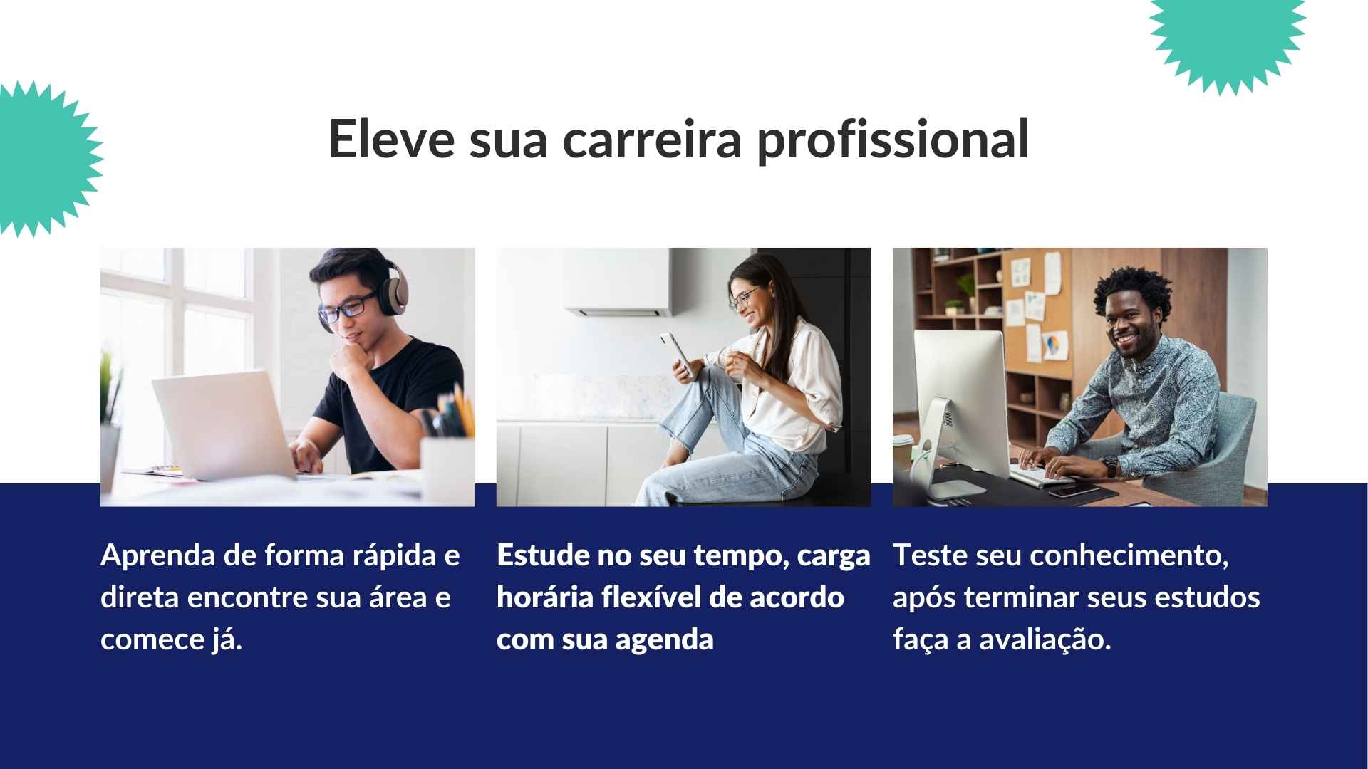 Banner sobre como o estudante virtual pode melhorar sua carreira